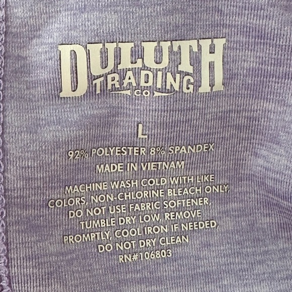 Duluth Trading Armachillo Cooling Sleeveless Dress Lavender Purple Size Large - Picture 6 of 7